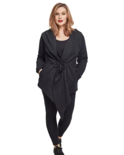 Urban Classics Sweat Cardigan - neuletakki, Musta