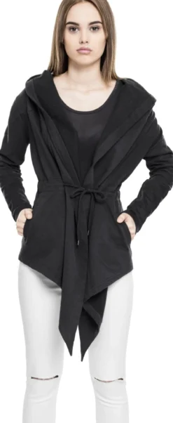 Urban Classics Sweat Cardigan - neuletakki, Musta