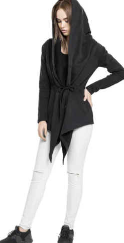 Urban Classics Sweat Cardigan - neuletakki, Musta