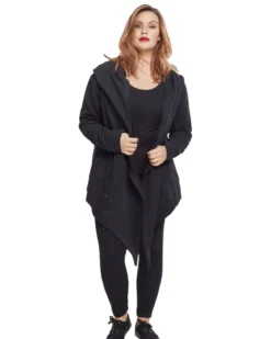 Urban Classics Sweat Cardigan - neuletakki, Musta