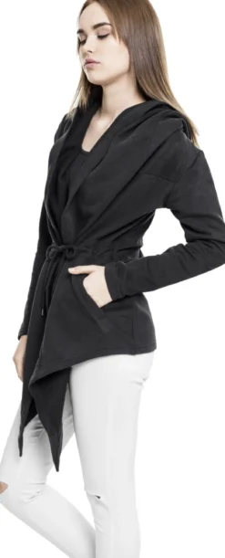 Urban Classics Sweat Cardigan - neuletakki, Musta