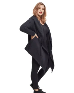 Urban Classics Sweat Cardigan - neuletakki, Musta