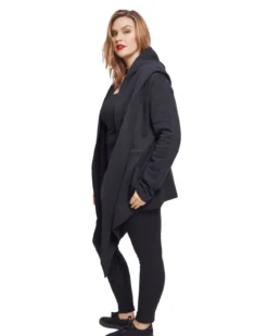 Urban Classics Sweat Cardigan - neuletakki, Musta