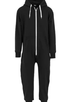 Urban Classics Sweat Jumpsuit - Miesten Collegehaalari, musta