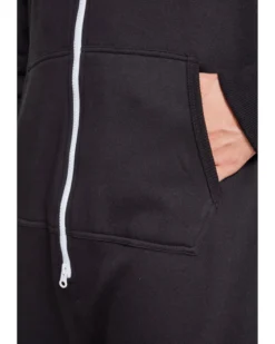 Urban Classics Sweat Jumpsuit - Miesten Collegehaalari, musta