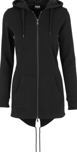 Urban Classics Sweat parka - Huppari, musta