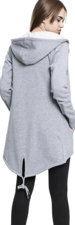 Urban Classics Sweat parka - Huppari, harmaa