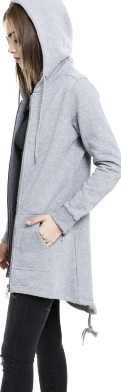 Urban Classics Sweat parka - Huppari, harmaa