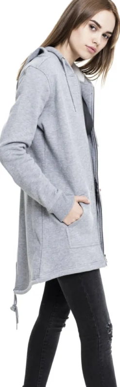 Urban Classics Sweat parka - Huppari, harmaa