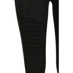 Urban Classics Tech Biker - Leggingsit, musta
