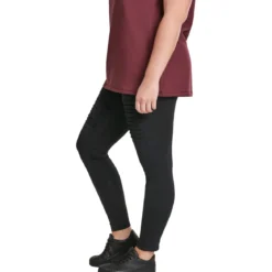 Urban Classics Tech Biker - Leggingsit, musta