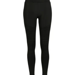 Urban Classics Tech Biker - Leggingsit, musta