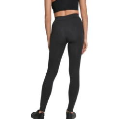 Urban Classics Tech Biker - Leggingsit, musta