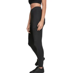 Urban Classics Tech Biker - Leggingsit, musta