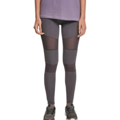 Urban Classics Tech Mesh - Legginsit, dark grey