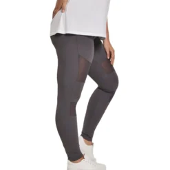 Urban Classics Tech Mesh - Legginsit, dark grey
