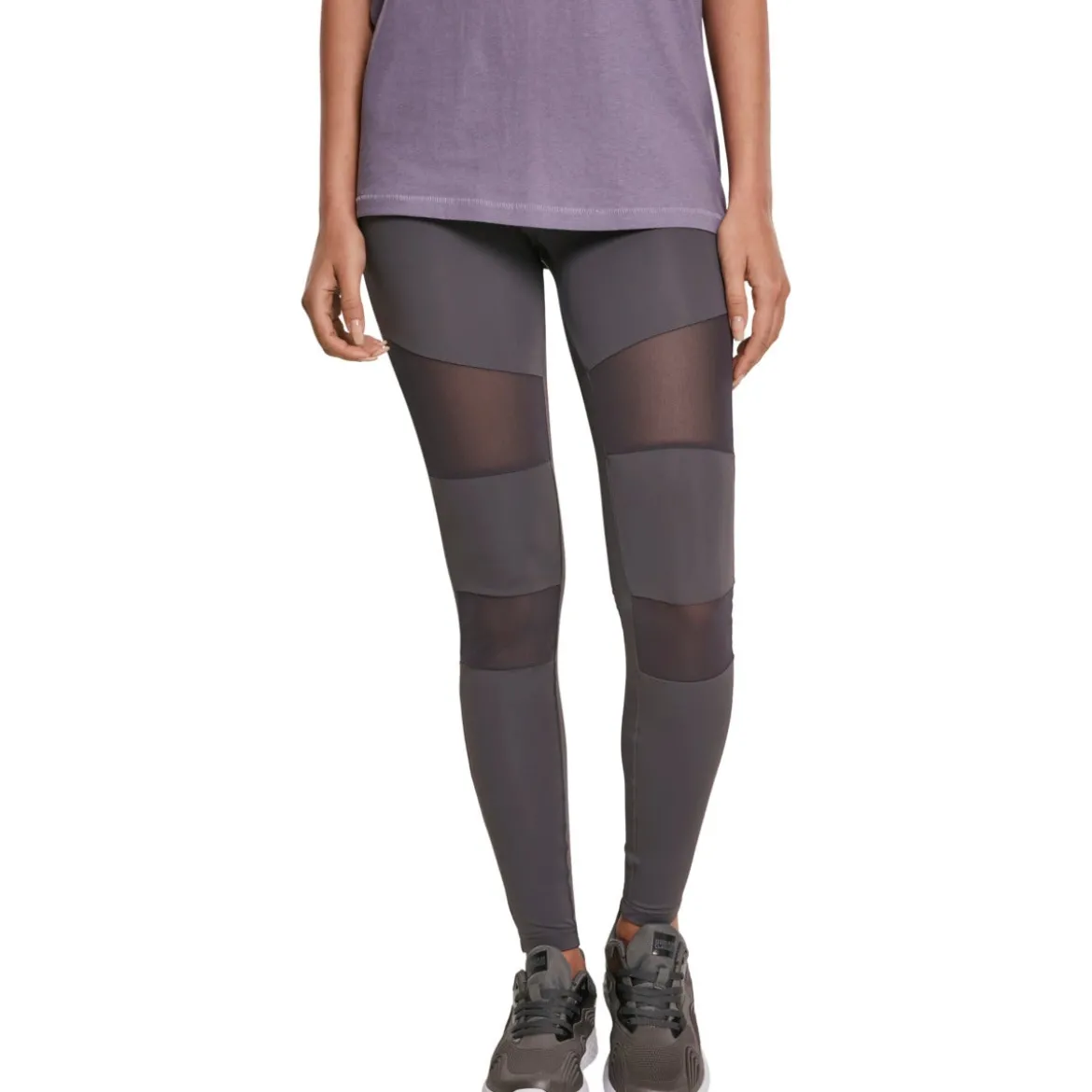 Urban Classics Tech Mesh - Legginsit, dark grey