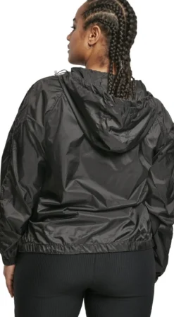 Urban Classics Transparent Light PullOver - Tuulitakki, Black