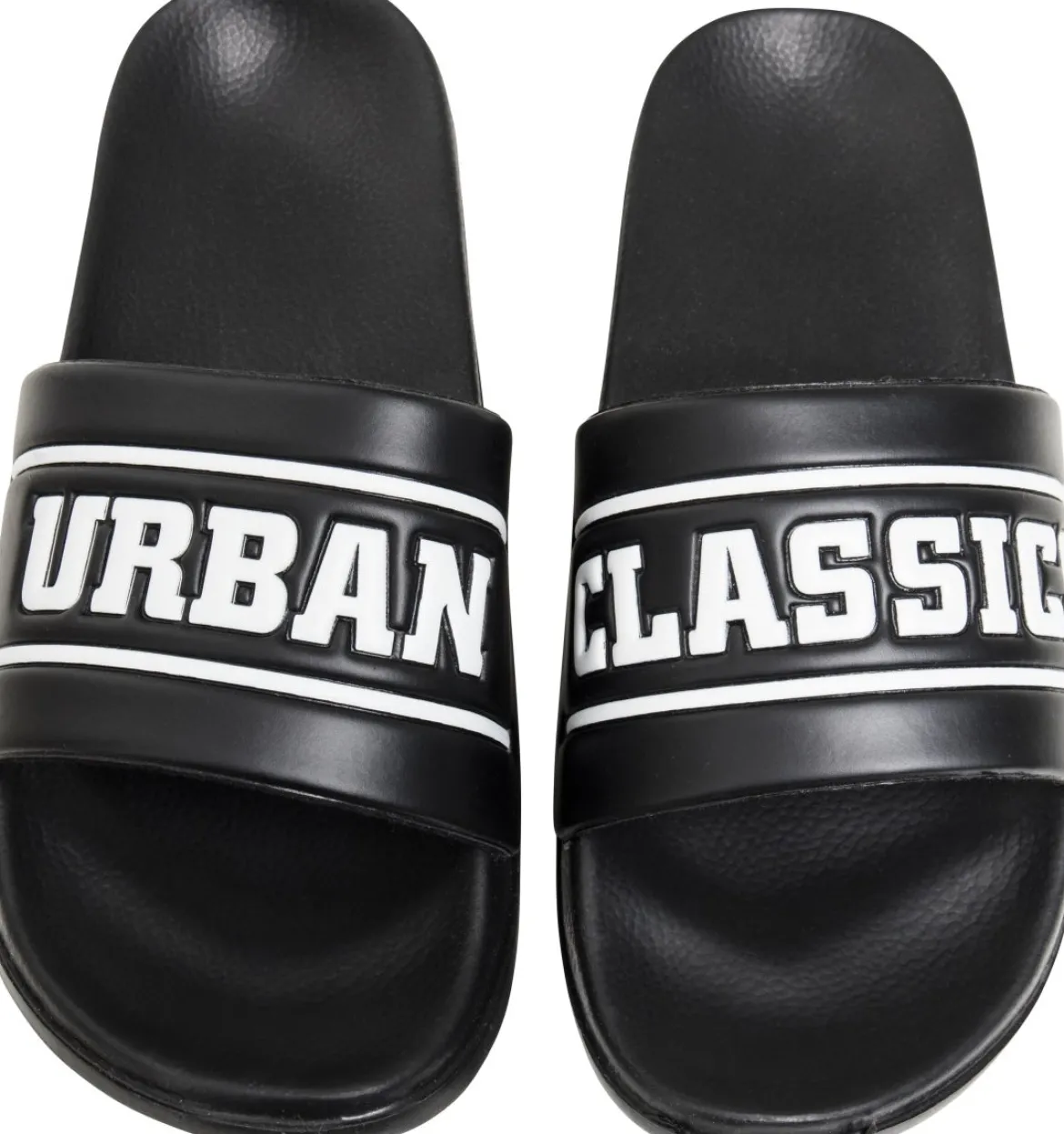 Urban Classics UC Slides - Rantasandaalit, Black