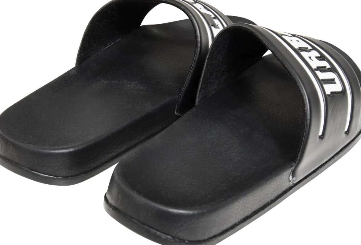 Urban Classics UC Slides - Rantasandaalit, Black