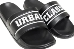 Urban Classics UC Slides - Rantasandaalit, Black