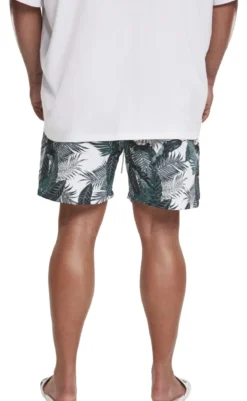 Urban Classics - Uimashortsit, palm leaves