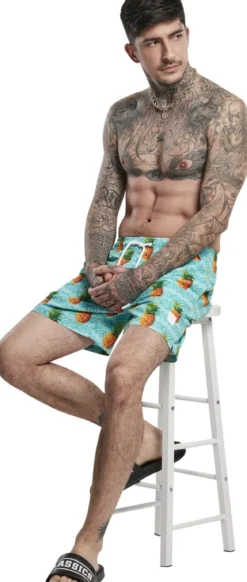 Urban Classics - Uimashortsit, pineapple