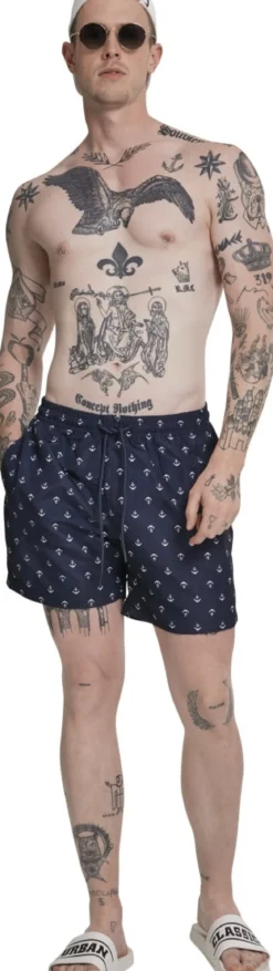 Urban Classics - Uimashortsit, anchor navy