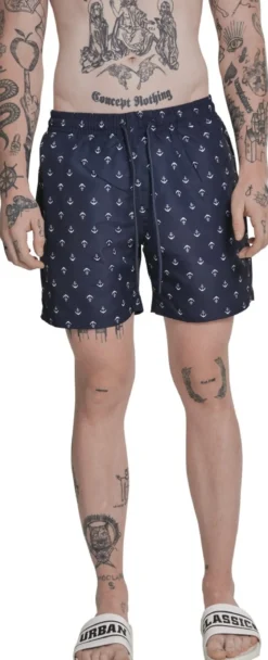 Urban Classics - Uimashortsit, anchor navy