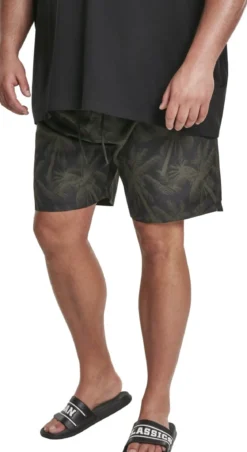 Urban Classics - Uimashortsit, palm Olive