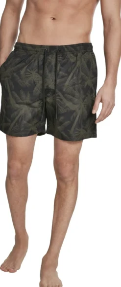 Urban Classics - Uimashortsit, palm Olive