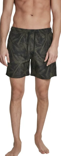 Urban Classics - Uimashortsit, palm Olive