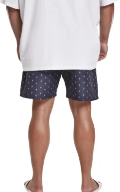 Urban Classics - Uimashortsit, flamingo