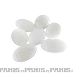Valkoinen jade - Huolikivi (Kämmenkivi)
