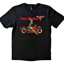 Van Halen: Pin-up Motorcycle - T-paita