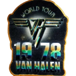 Van Halen World Tour 1978- Kangasmerkki