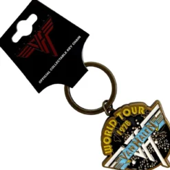 Van Halen: World Tour '78 Retro Logo Banner - Avaimenperä