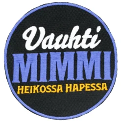 Vauhti mimmi - haalarimerkki