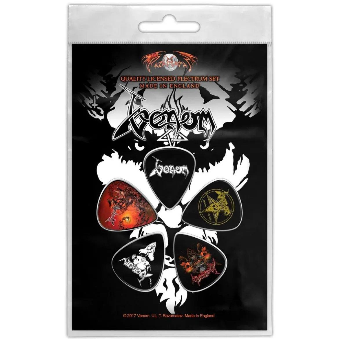 Venom: Black Metal - Plektrasetti 5kpl