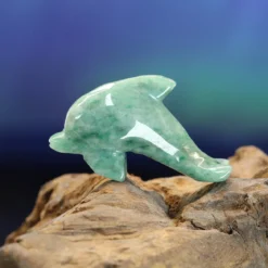 Vihreä aventuriini Delfiini 5cm