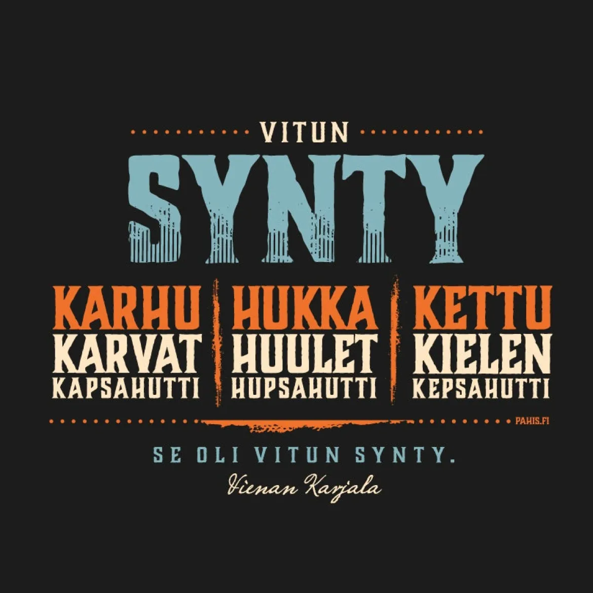 Vitun synty Lady Fit T-paita / T-paita