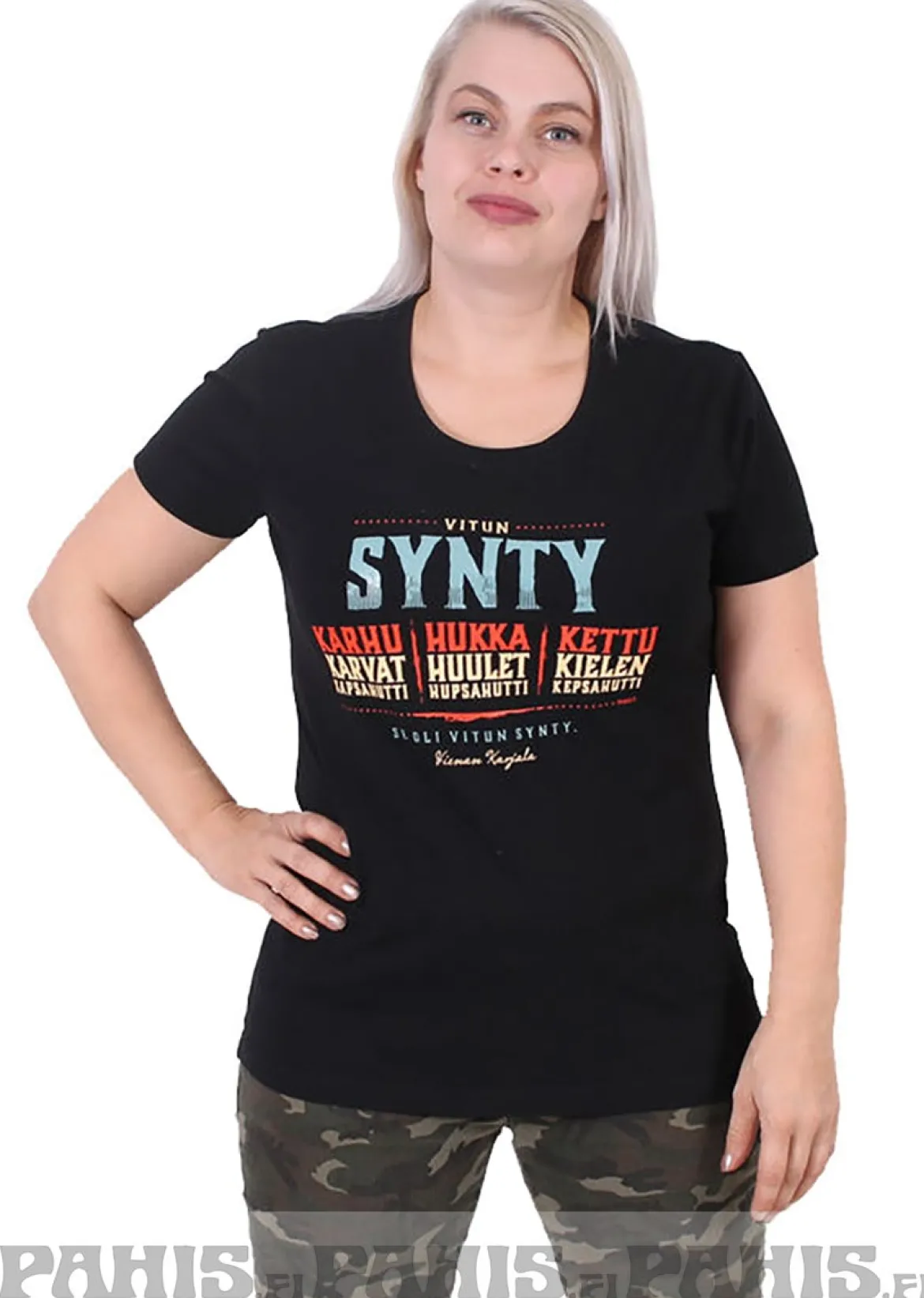 Vitun synty Lady Fit T-paita / T-paita