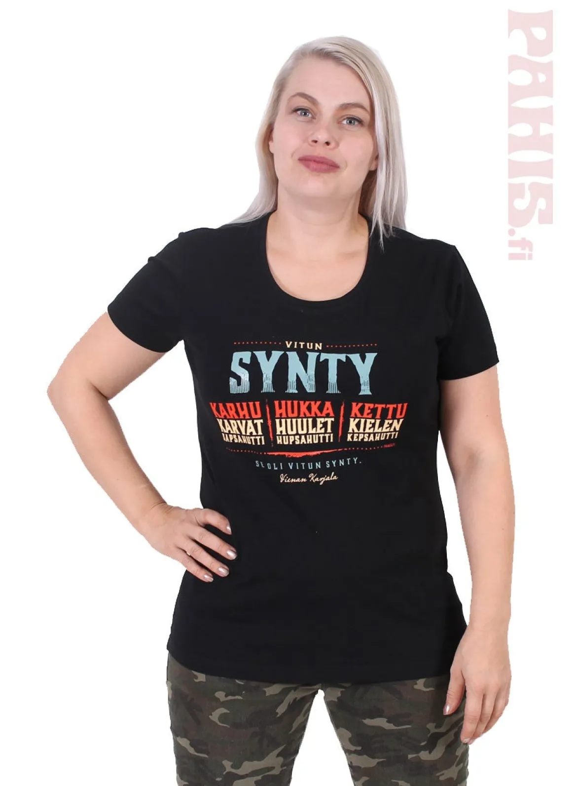Vitun synty Lady Fit T-paita / T-paita