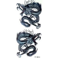 White Dragon - siirtotatuointi