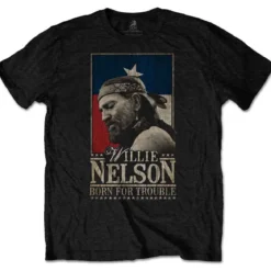 Willie Nelson: Born for Trouble - T-paita