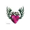 Winged heart - pieni siirtotatuointi