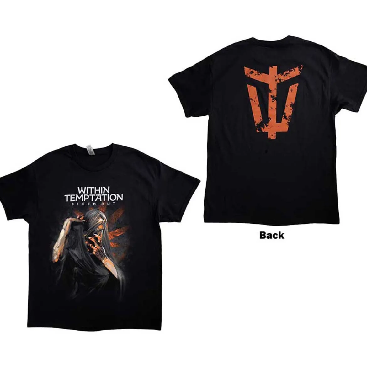 Within Temptation Bleed Out Album - T-paita