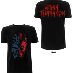 Within Temptation: Purge Outline (Red Face)- Naisten T-paita