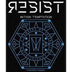 Within Temptation Resist Hexagon - Kangasmerkki